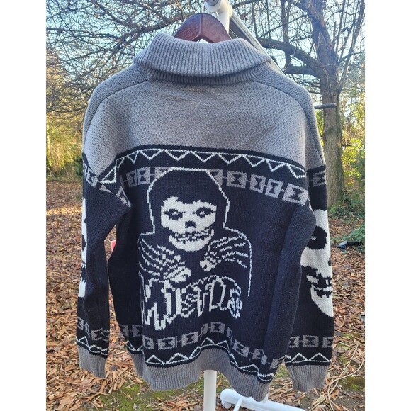 Misfits Cardigan Sweater XL - Picture 6 of 10